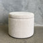 Madeleine Storage Ottoman - Opulence Cobblestone