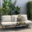 Sunset Outdoor Sofa & Lounger - Charcoal