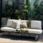 Sunset Outdoor Sofa & Lounger - Charcoal