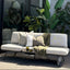 Sunset Outdoor Sofa & Lounger - Charcoal