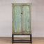 Original Chinese Tall Cabinet - Teal