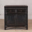 Original Chinese Cabinet - Distressed Black