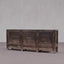 Original Chinese 3 Door Sideboard - Black Washed