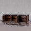 Original Chinese 3 Door Sideboard - Black Washed