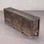 Original Chinese 3 Door Sideboard - Black Washed