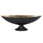 Oval Bowl - Black + Gold