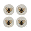 Bee Beaded Coaster - Set of 4