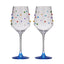 Polka Wine Glass - Set of 2