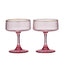Clara Coupe Glass - Set of 2