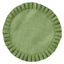 Pleat Jute Placemat - Green