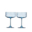 Studio Glass Coupe - Denim - Set of 2