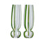 Kimi Glass Flutes - Set of 2