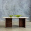 Torno Marble + Wood Coffee Table