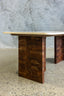 Torno Marble + Wood Coffee Table