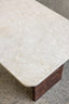 Torno Marble + Wood Coffee Table