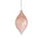 Glossy Swirl Teardrop Hanging Decoration