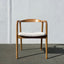 Victoria Dining Chair - Beige / Natural