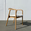 Victoria Dining Chair - Beige / Natural