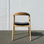 Victoria Dining Chair - Black / Natural