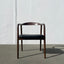 Victoria Dining Chair - Black / Walnut