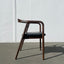 Victoria Dining Chair - Black / Walnut