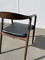 Victoria Dining Chair - Black / Walnut