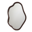 Walnut Abstract Mirror
