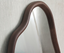 Walnut Abstract Mirror