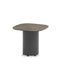 Wave Outdoor Side Table - Charcoal