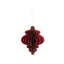 Paper Finial - Claret Red 10cm