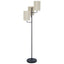 Tiered Trio Shade Floor Lamp