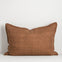 Arcadia Linen Cushion - Chestnut