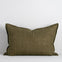 Arcadia Linen Cushion - Military
