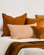 Arcadia Linen Cushion - Toasted Coconut