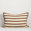 Calden Stripe Cushion - Chestnut