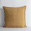 Cassia Linen Cushion - Cumin