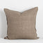 Cassia Linen Cushion - Greige