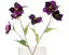 Christmas Rose - Purple 43cm