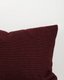 Clipper In + Outdoor Cushion - Claret 40x60cm