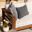 Clipper Outdoor Cushion - Steel Blue 40x60