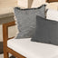 Clipper Outdoor Cushion - Steel Blue 40x60