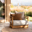 Clipper Outdoor Cushion - Tobacco 40x60