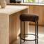 Crown Barstool - Brown + Black