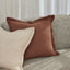 Cove Linen Cushion - Chocolate 50x50cm