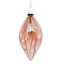 Speckle Glass Teardrop - Dusty Pink