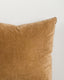 Edward Velvet Cushion - Butterscotch