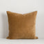 Edward Velvet Cushion - Butterscotch