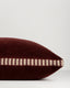 Edward Velvet Cushion - Oxblood