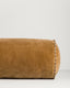 Elliot Velvet Bolster Cushion - Butterscotch 70cm