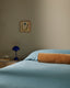 Elliot Velvet Bolster Cushion - Butterscotch 70cm